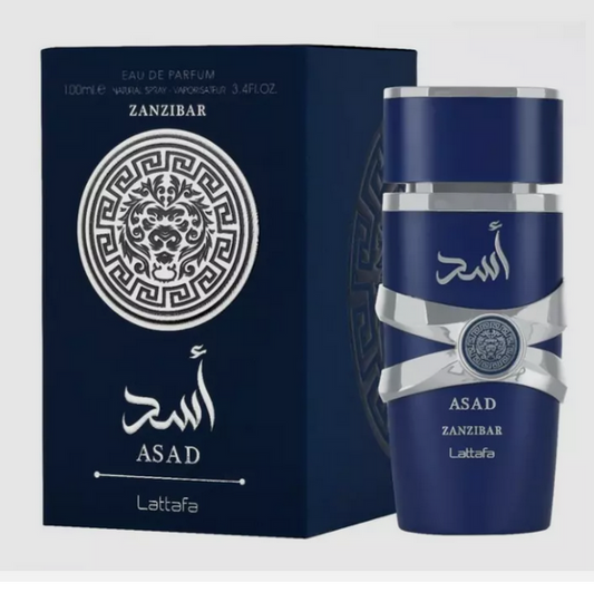 Asad ZANZIBAR BY LATTAFA edp 3.4floz/100ml