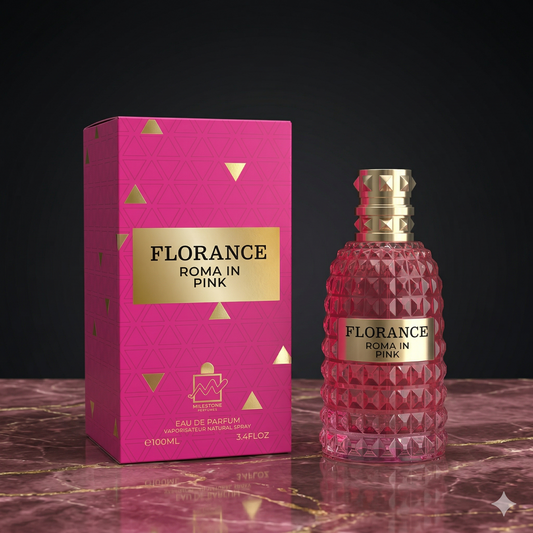Florance Roma in Pink - 100ml EDP For Women by Milestone Perfumes