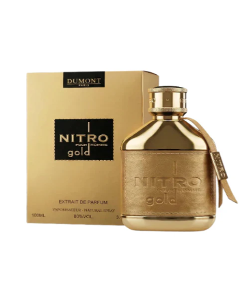 Nitro GOLD pour homme by Dumont extrait de parfum 3.4floz/100ml