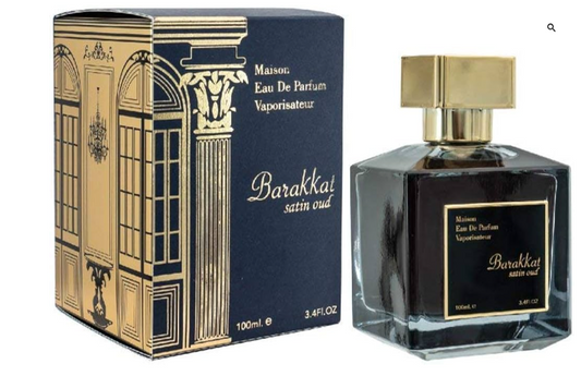 Barakkat satin oud by Fragance World edp 3.4floz/100ml
