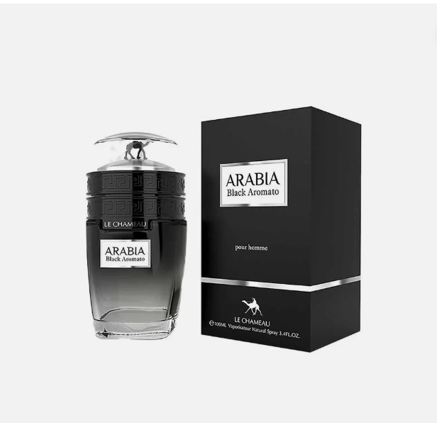 Arabia Black aromato pour homme by LE CHAMEAU edp 3.4floz/100ml