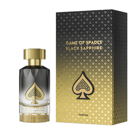 Jo Milano Game of Spades BLACK SAPPHIRE parfum 3.0FLOZ/90ML luxury arabe