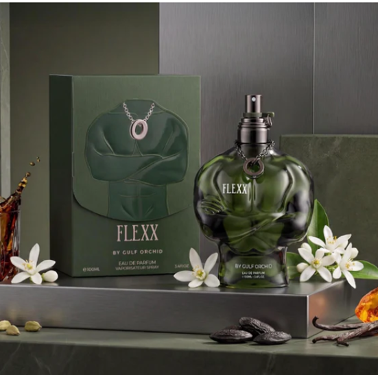 Flexx by Gulf Orchid eau de parfum 3.4 Oz/100 ML