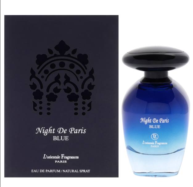 Night De Paris Blue by L'ORIENTALE  FRAGANCES PARIS EDP 3.4FLOZ/100ML