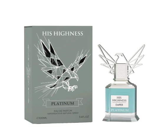 HIS HIGHNESS PLATINUM by Emper eau de parfum 3.4 floz/100ml