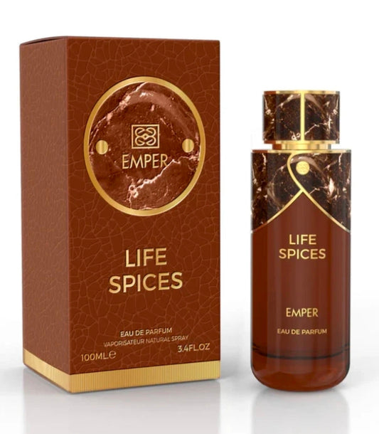 Life spices pour homme  by Emper eau de parfum 3.4floz/100ml