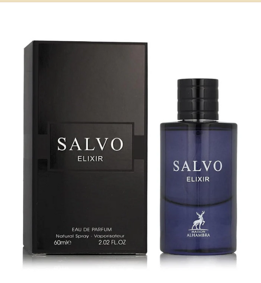 Salvo elixir by Maison Alhambra eau de parfum 3.4floz/100ml